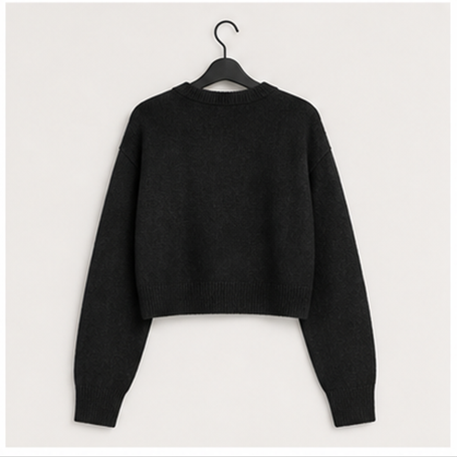 Women Crew Neck Summer Clothes, Fashion Spring Outfits, Y2k Fashion, Perfect for Church, Office AC - back view